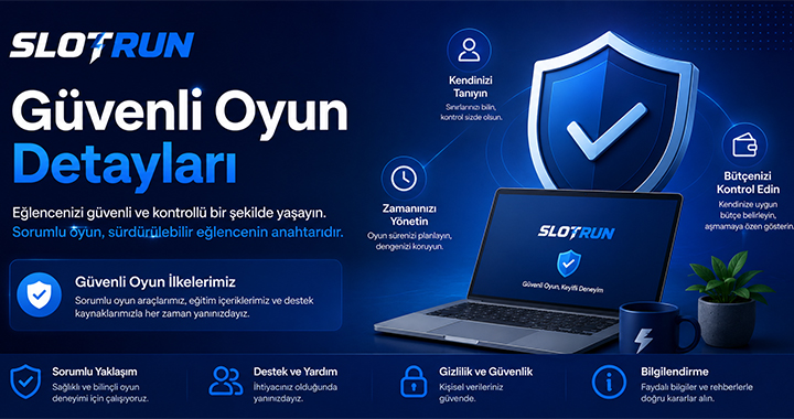 Slotrun Güvenli Oyun Hesap Güvenliği Rehberi