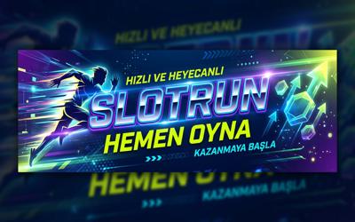 Slotrun Resmi Platform Tanıtım Banneri