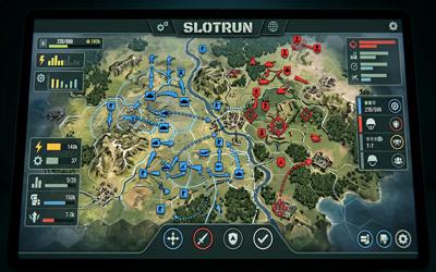 Slotrun Strateji Oyun Harita ve Taktik Görünümü