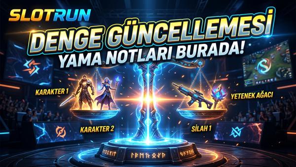 Slotrun Nisan 2026 Oyun Dengesi Güncellemesi